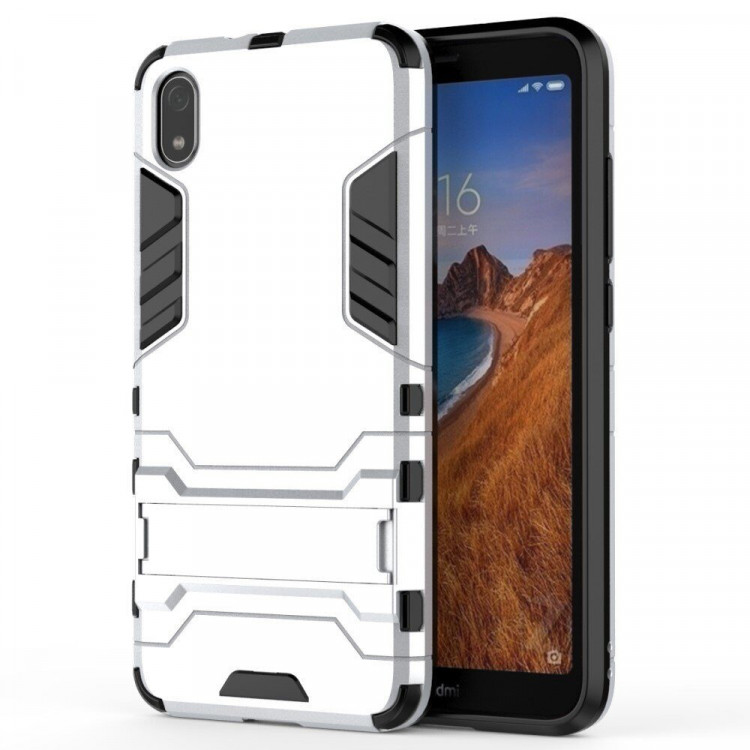 Чехол Duty Armor для Xiaomi Redmi 7A (серебряный)