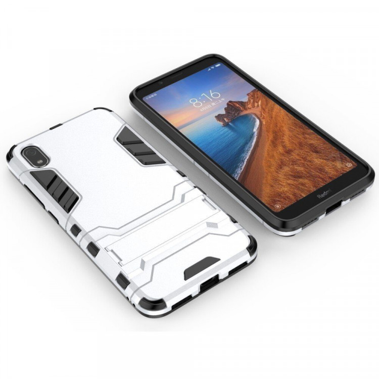 Чехол Duty Armor для Xiaomi Redmi 7A (серебряный)