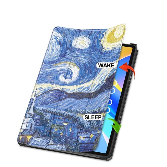 Чехол Smart Case для Teclast M40 Plus, Teclast P40HD, Teclast P30S (Starry Sky)