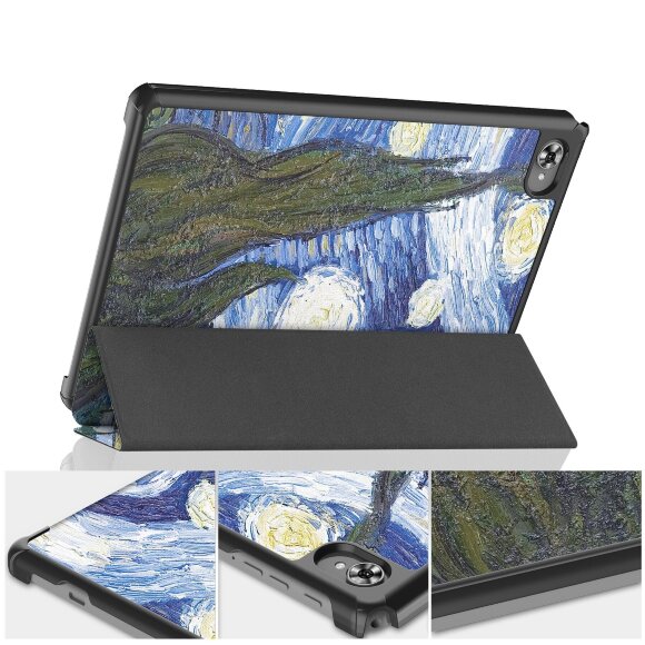 Чехол Smart Case для Teclast M40 Plus, Teclast P40HD, Teclast P30S (Starry Sky)