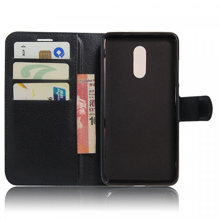 Чехол с визитницей для Xiaomi Redmi Note 4 (черный)