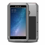Гибридный чехол LOVE MEI для Xiaomi Mi Max 2 (серебряный) Гибридный чехол LOVE MEI для Xiaomi Mi Max 2 (серебряный)