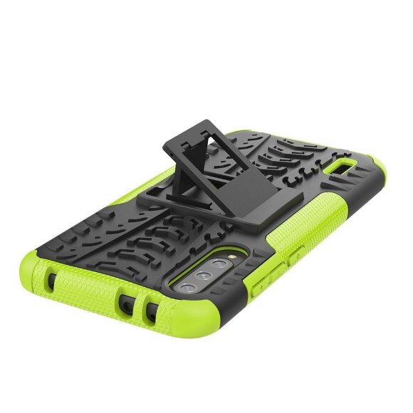 Чехол Hybrid Armor для Xiaomi Mi CC9e / Xiaomi Mi A3 (черный + зеленый) Чехол Hybrid Armor для Xiaomi Mi CC9e / Xiaomi Mi A3 (черный + зеленый)