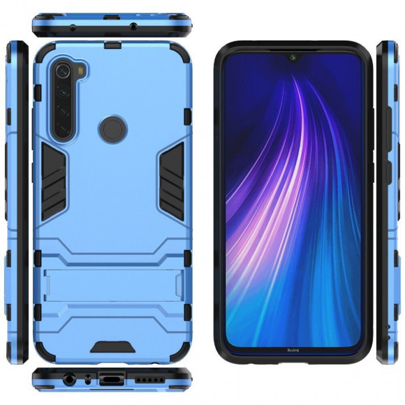 Чехол Duty Armor для Xiaomi Redmi Note 8 (голубой) Чехол Duty Armor для Xiaomi Redmi Note 8 (голубой)