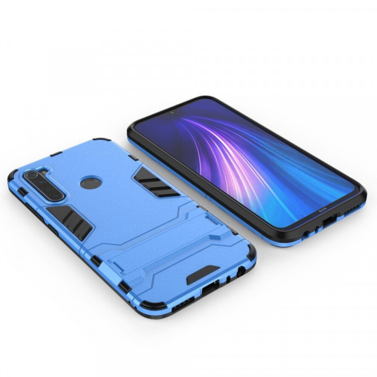 Чехол Duty Armor для Xiaomi Redmi Note 8 (голубой)