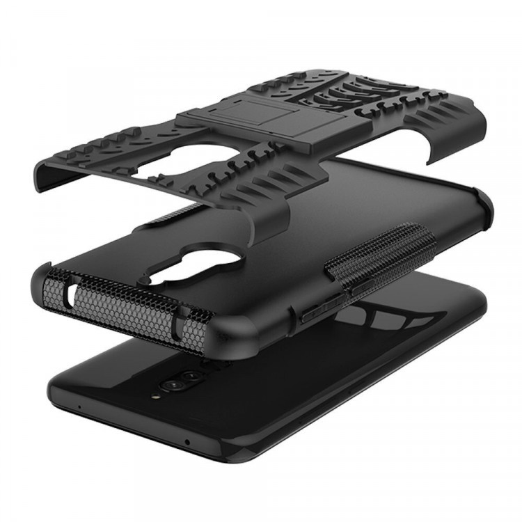 Чехол Hybrid Armor для Xiaomi Redmi 8 / Redmi 8A (черный)