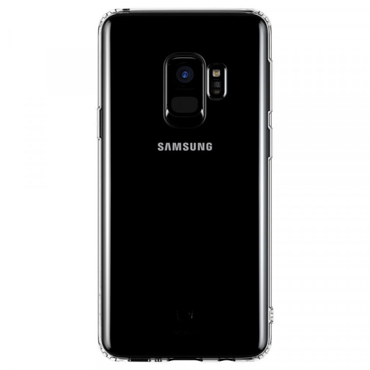 Силиконовый TPU чехол Baseus Simple для Samsung Galaxy S9 (прозрачный)