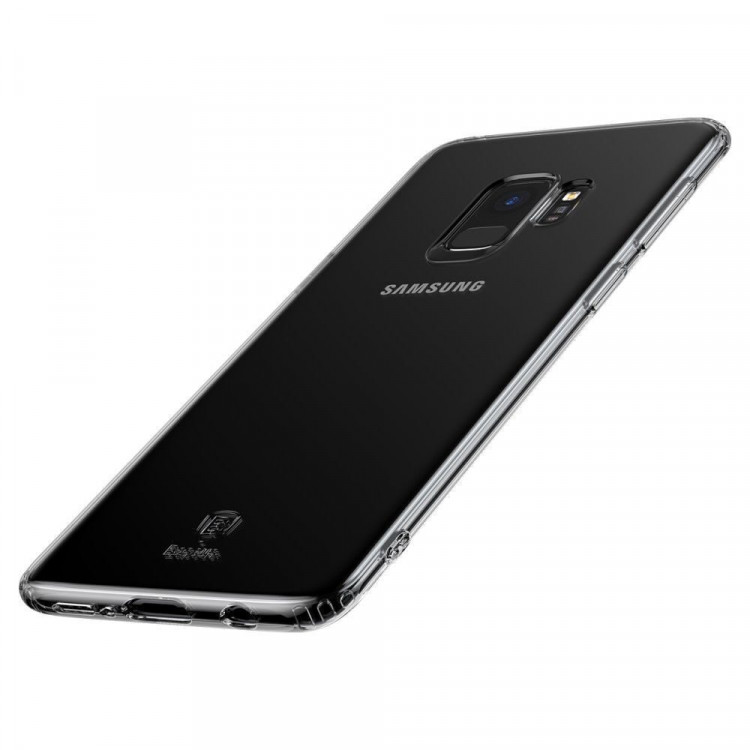 Силиконовый TPU чехол Baseus Simple для Samsung Galaxy S9 (прозрачный)