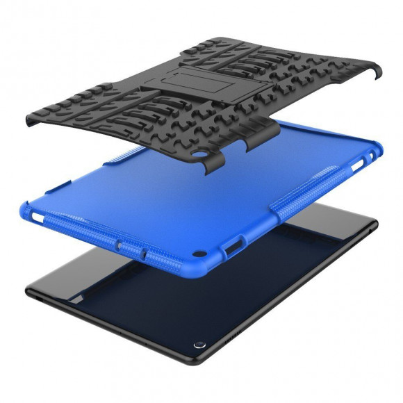 Чехол Hybrid Armor для Huawei MediaPad M3 Lite 10 (черный + голубой) Чехол Hybrid Armor для Huawei MediaPad M3 Lite 10 (черный + голубой)