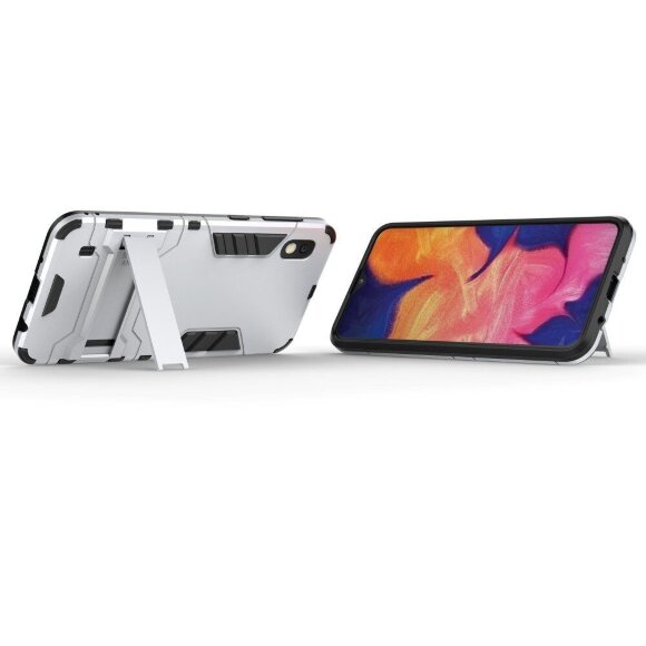 Чехол Duty Armor для Samsung Galaxy A10 (серебряный)