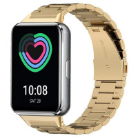 Стальной браслет для Samsung Galaxy Fit 3 SM-R390 (золотой)