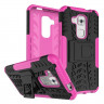 Чехол Hybrid Armor для Huawei Nova Plus (черный + розовый)