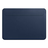 Чехол кожаный WiWU для Apple MacBook Air A2681, 13.6 дюйма, Apple M2 (темно-синий) Чехол кожаный WiWU для Apple MacBook Air A2681, 13.6 дюйма, Apple M2 (темно-синий)