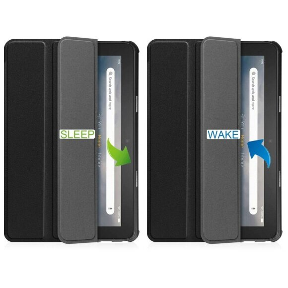 Планшетный чехол для Amazon Fire 7 (2022) (черный) Планшетный чехол для Amazon Fire 7 (2022) (черный)