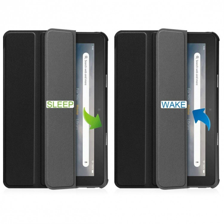 Планшетный чехол для Amazon Fire 7 (2022) (черный)