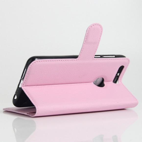 Чехол с визитницей для Huawei Honor 8 (розовый)