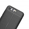 Чехол-накладка Litchi Grain для Huawei Honor 9 (черный)