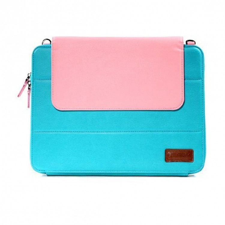 Чехол - сумка с клавиатурой Remax для iPad Pro (2015) / (2017) (голубой)