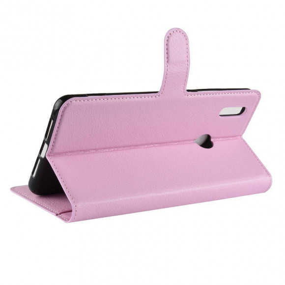 Чехол с визитницей для Huawei Honor Note 10 (розовый)