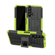 Чехол Hybrid Armor для Huawei nova 5T / Honor 20 Pro / Honor 20 (черный + зеленый)