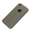 Чехол-накладка Litchi Grain для iPhone 5 / 5S / SE (серый)