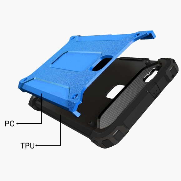 Чехол Armor для Huawei P9 Lite (голубой) Чехол Armor для Huawei P9 Lite (голубой)