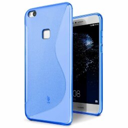 Нескользящий чехол для Huawei P10 Lite (голубой)
