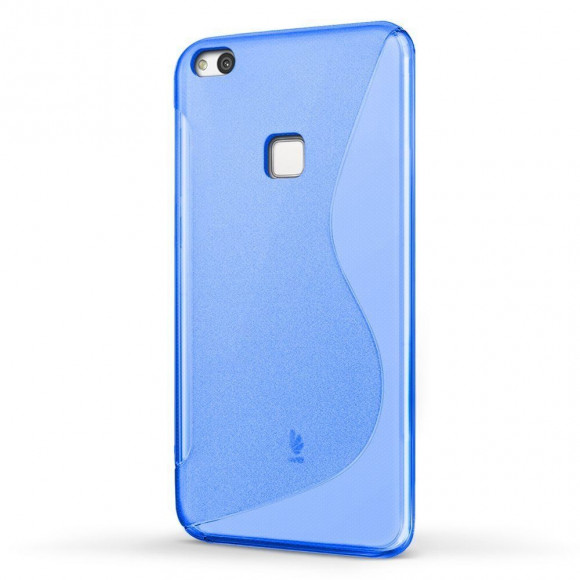 Нескользящий чехол для Huawei P10 Lite (голубой) Нескользящий чехол для Huawei P10 Lite (голубой)