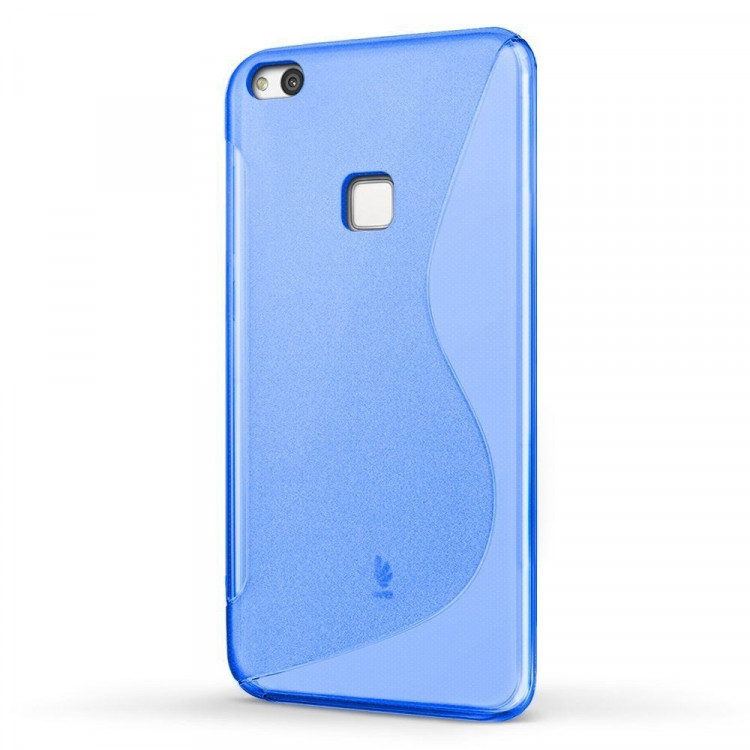 Нескользящий чехол для Huawei P10 Lite (голубой)