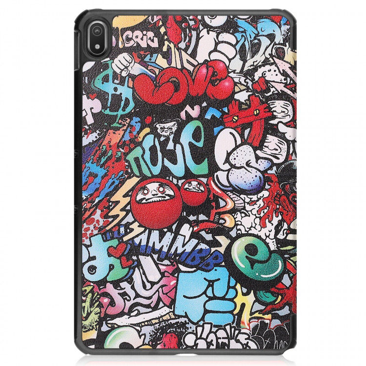 Чехол Smart Case для Nokia T20 (Graffiti)