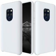 Силиконовый чехол Mobile Shell для Huawei Mate 20 (белый) Силиконовый чехол Mobile Shell для Huawei Mate 20 (белый)
