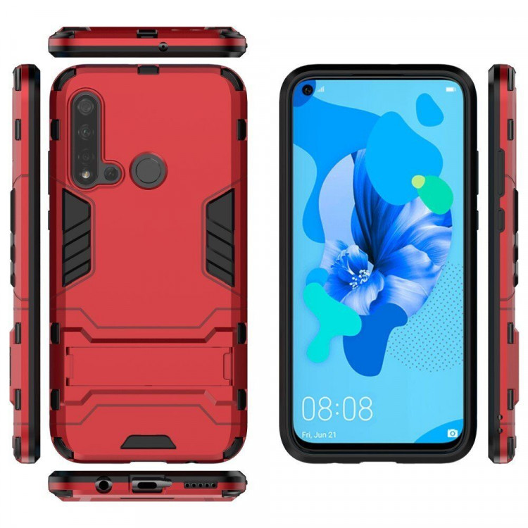 Чехол Duty Armor для Huawei P20 lite (2019) / Huawei nova 5i (красный)