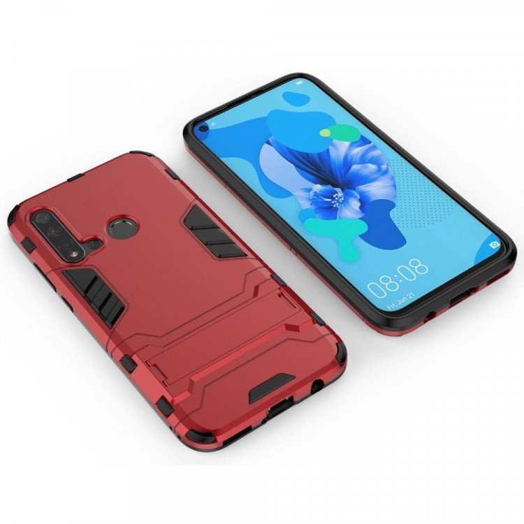 Чехол Duty Armor для Huawei P20 lite (2019) / Huawei nova 5i (красный)