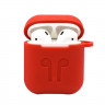 Силиконовый чехол для Apple AirPods (Shock Proof - красный)