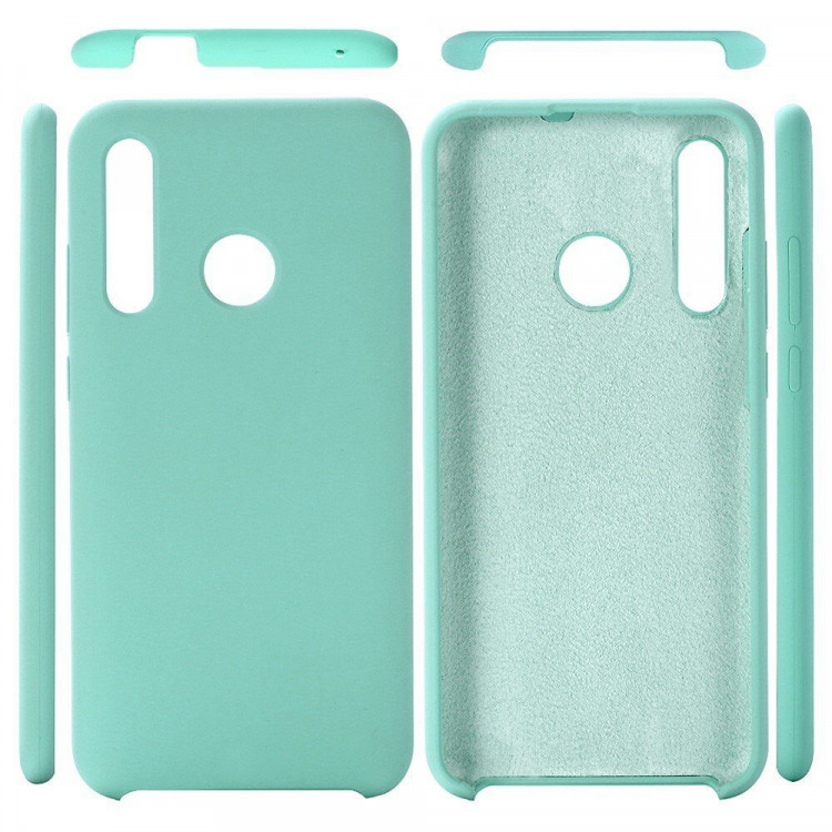 Силиконовый чехол Mobile Shell для Huawei P Smart Z / Honor 9X (STK-LX1) (бирюзовый)