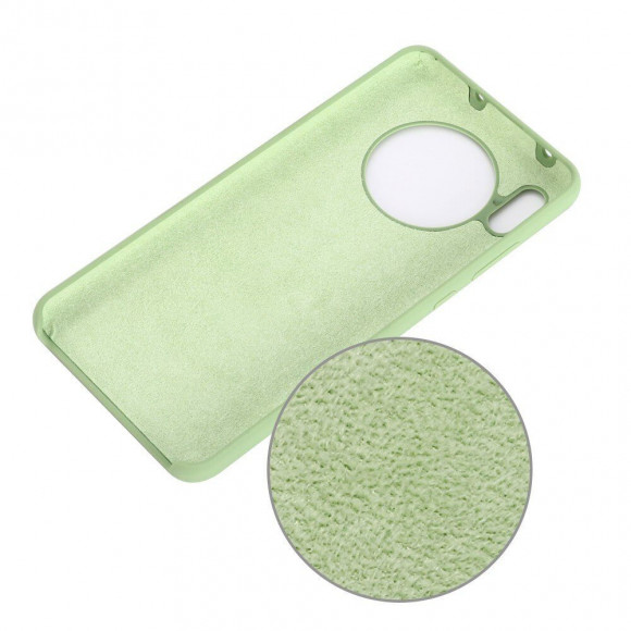 Силиконовый чехол Mobile Shell для Huawei Mate 30 (темно-зеленый) Силиконовый чехол Mobile Shell для Huawei Mate 30 (темно-зеленый)