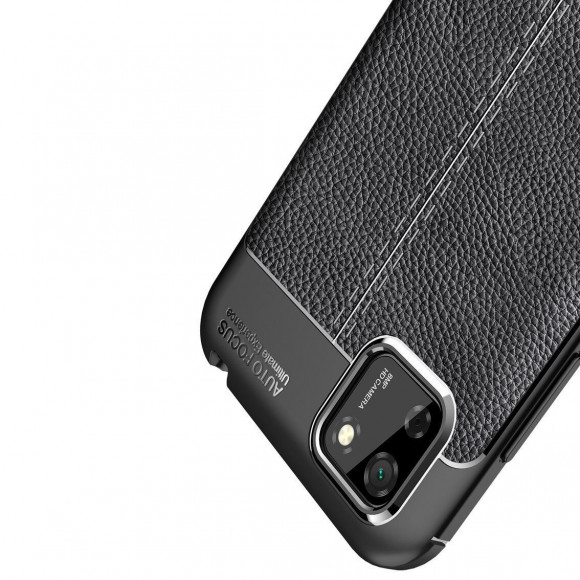 Чехол-накладка Litchi Grain для Huawei Y5p / Honor 9S  (черный) Чехол-накладка Litchi Grain для Huawei Y5p / Honor 9S  (черный)