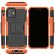 Чехол Hybrid Armor для iPhone 12 mini (черный + оранжевый)