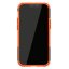 Чехол Hybrid Armor для iPhone 12 mini (черный + оранжевый)