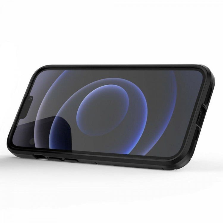 Чехол Armor Ring Holder для iPhone 13 Pro (черный)