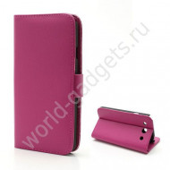 Горизонтальный чехол для LG Optimus G Pro (малиновый)