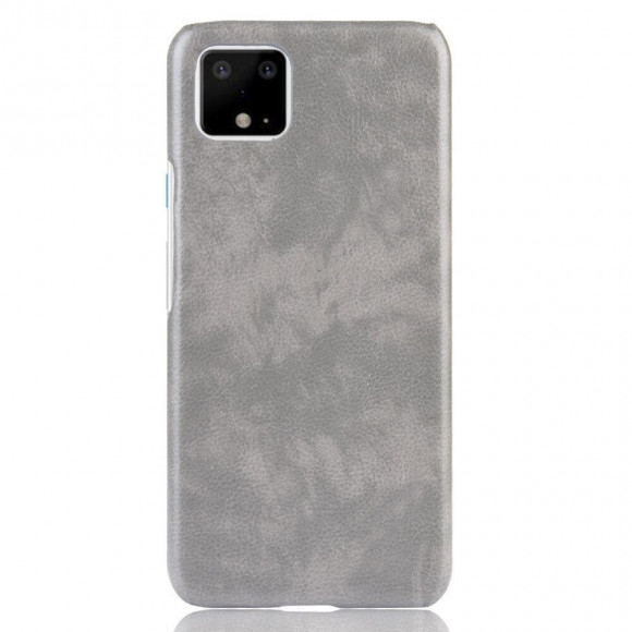 Кожаная накладка-чехол для Google Pixel 4 XL (серый) Кожаная накладка-чехол для Google Pixel 4 XL (серый)