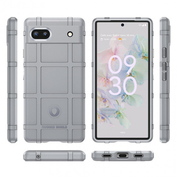 Чехол-накладка Shock-proof для Google Pixel 6a (серый)