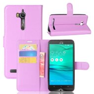 Чехол с визитницей для ASUS ZenFone Go ZB552KL (фиолетовый) Чехол с визитницей для ASUS ZenFone Go ZB552KL (фиолетовый)