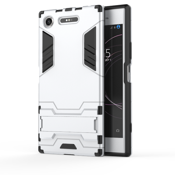 Чехол Duty Armor для Sony Xperia XZ1 (серебряный) Чехол Duty Armor для Sony Xperia XZ1 (серебряный)