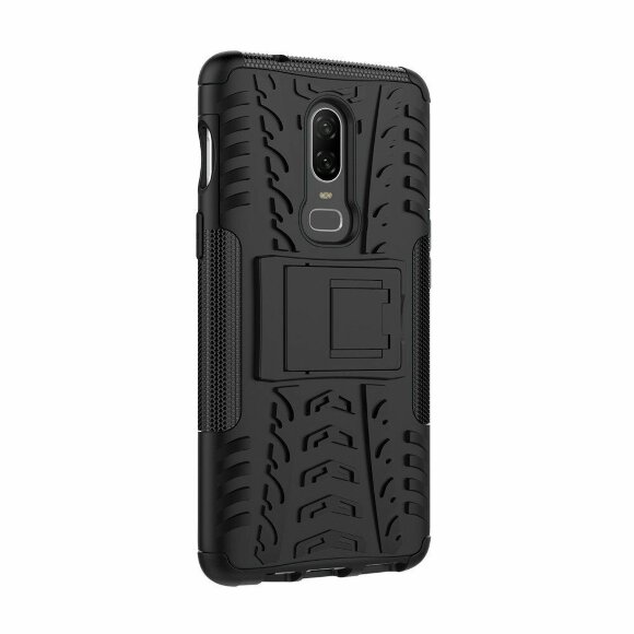 Чехол Hybrid Armor для OnePlus 6 (черный) Чехол Hybrid Armor для OnePlus 6 (черный)