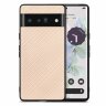 Чехол Carbon Texture для Google Pixel 6 Pro (бежевый)