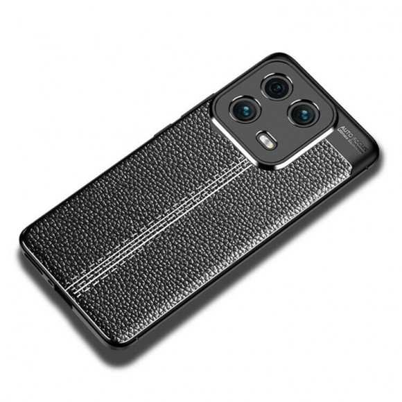 Чехол-накладка Litchi Grain для Xiaomi 13 Pro (черный) Чехол-накладка Litchi Grain для Xiaomi 13 Pro (черный)