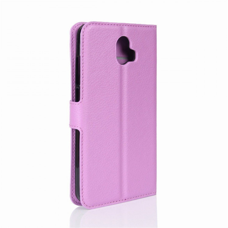 Чехол с визитницей для ZTE Blade V8 Pro (фиолетовый)