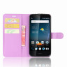 Чехол с визитницей для ZTE Blade V8 Pro (фиолетовый)